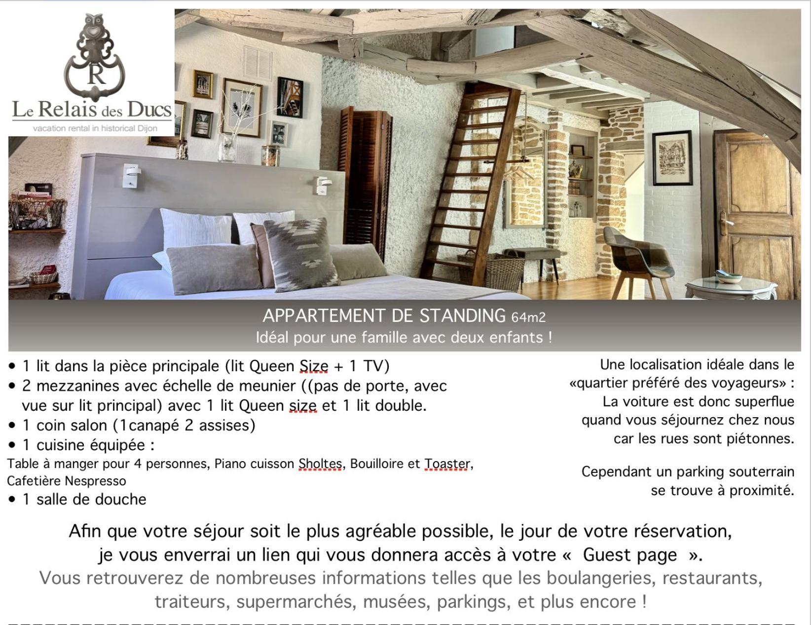 Le Relais Des Ducs : Centre Historique Dijon公寓 外观 照片